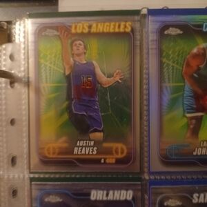 Topps Los Angeles Basketball Card - Blue and Purple